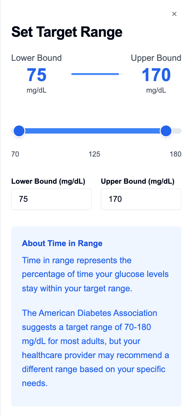GlucoTrack App Screenshot